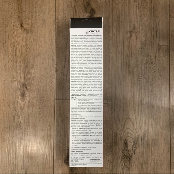 Farnam Home and Garden Starbar Quik Strike Fly Abatement Strip, 2-Pack - Picture 2 of 4